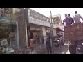 driving through mahuva city gujarat india 15th february 2012