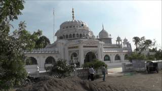 zoom from shikar ghat gurudwara to mata sahib deva and hira ghat guruwara