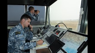 Operation Bushfire Assist  - Air traffic support at Bairnsdale, Victoria