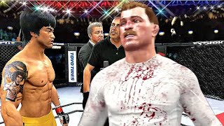 UFC 4 | Bruce Lee vs. Ilham Aliyev - EA sports UFC 4 - CPU vs CPU