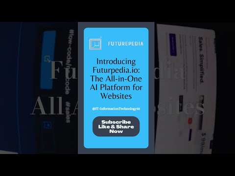 Introducing Futurpedia.io: the all-in-one AI platform for websites | #futurepedia.io #ai