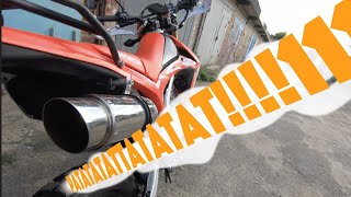 CRF 250 L на максималках. Покатушка Салтов-Печенеги.