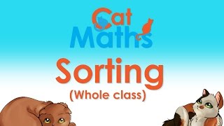 Cat Maths: Whole class sorting activity