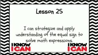 LESSON 25 GRADE 1 MODULE 2