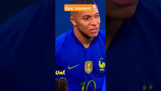 200% Rare moment in football #football #epicmoments #mbappe