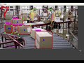 Box Conveyor Counter Human Pose Tracker| YoloV8|Computer Vision|Smart Manufacturing|Project