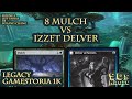 8 Mulch Lands vs Izzet UR Delver [MTG Legacy]