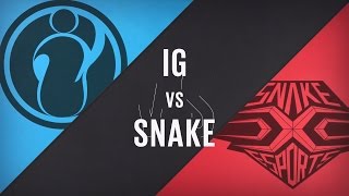 【LPL春季賽】第9週 IG vs SNAKE #2