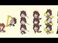 【たぬき】みっちりドウデュースマーチ（みっちりねこマーチ【ウマ娘】