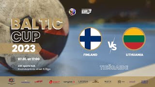 Baltic Cup 2023: Finland - Lithuania