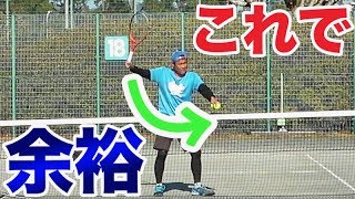 【テニス 速いボールへの対応】速いボールを的確に打ち返す方法！