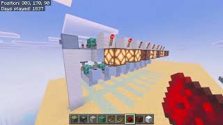 Minecraft Binary Counter w/ reset function - Tutorial