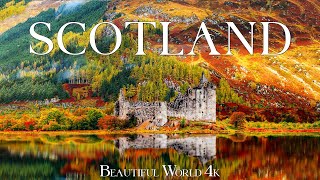 Scotland 4K - Explore Breathtaking Autumn Landscapes and Majestic Highlands - Relaxing Piano