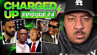 A$AP Rocky's Shooting Trial, Boosie Seeks Trump Pardon, Rich Trapper vs Ace Pit | Charged Up Ep. 24