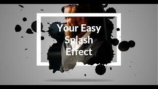 How to make paint splash effect in PowerPoint! PPT tricks.