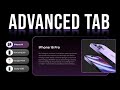 Elementor Advanced Tab Widget - Tutorial