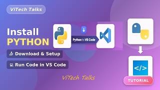 Python Installation on Windows + First Program in VS Code (Step-by-Step) #vitechtalks #vitechtalksAI
