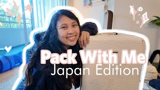 Pack with Me | No Aesthetic, No Plan… Just Packing for Japan