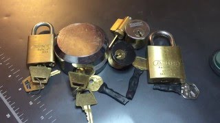 [93] AJ Jordan's Abus 83 Challenge Lock Picked and Gutted