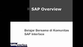 SAP Overview (Indonesia)