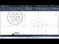 Polar and rectangular Array, Rotate in AutoCAD