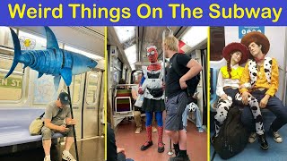 Times People Just Had To Take A Pic While Taking The Subway | Happy And Fun