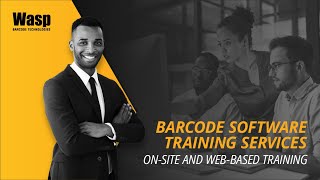 Barcode Software Training Services | Wasp Barcode Technologies