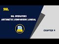 SQL Operators Explained Arithmetic|Comparison|Logical