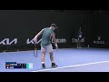 dominik koepfer v ignacio buse highlights australian open 2025 qualifying first round