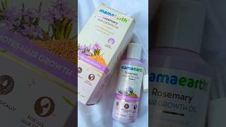 Mamaearth Rosemary Hair Oil review! 🤎 #mamaearth #haircare #hairoil #bollywood #song #rosemary