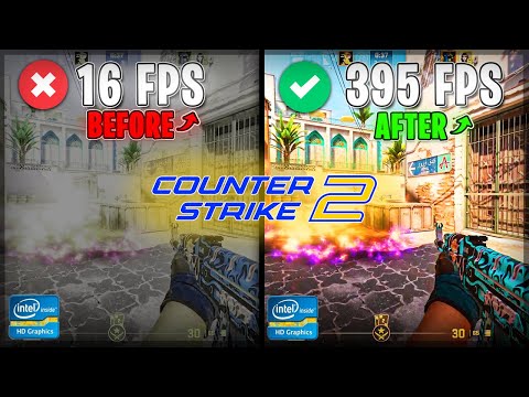 CS2 FPS BOOST GUIDE for HIGH FPS AND LOW INPUT LAG! (Best CS2 Settings)
