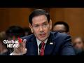 Rubio grilled in Congress testimony over Iran war as peace deal remains in limbo
