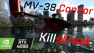 BF 2042 MV-38 Condor Killstreak and Pilot Crazy Saves | HDR