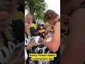 Kenny Pickett makes a young fan’s day by signing his football ✍️ | Pittsburgh Steelers