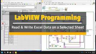 LabVIEW Tutorial: How to Read & Write Excel Data by Selecting a Sheet