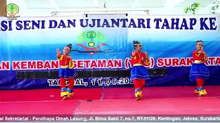 Ujian Sanggar Tari YKS 41 - TARI PANGPUNG (Kel 2)