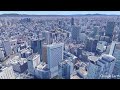 google earthでjr大阪環状線上空を空中散歩してみた【4k60p】