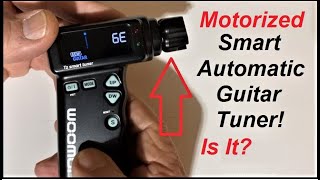 Motorized Automatic Guitar Tuner and how to use it. The Jowoom T2 Smart Tuner/Winder.