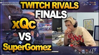 xQc vs SuperGomez in $200,000 Twitch Rivals Finals! | xQc Shocked by Wolverine!