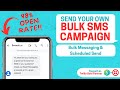 Bulk Messaging & Scheduled Send: Bulk SMS with Twilio (Zipwhip Podium TextLine replacement)