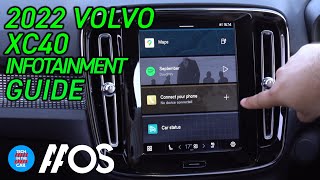 2022 Volvo XC40 Infotainment FULL Guide - Android Automotive