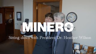 Sitting down with President Dr. Heather Wilson