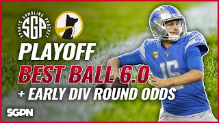 Early Divisional Round Odds + Underdog Playoff Best Ball Draft 6.0 (Ep. 1873)