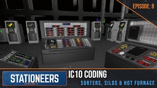 IC10 Coding + Base Automation Overhaul | Stationeers Episode 8