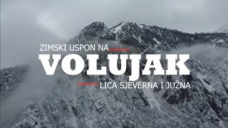 Zimski uspon na Volujak - Suha; Lica sjeverna i južna