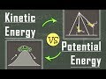 What is the Difference Between Kinetic Energy and Potential Energy | Mechanics | Physics