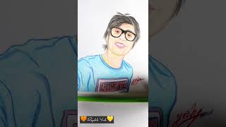 Sourav Joshi Vlogs Drawing😍😍 The No.1 Vlogger Of India😍❤️‍🔥 Twist In The End #shorts #viralvideo