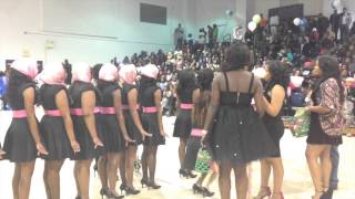 Tougaloo College Alpha Kappa Alpha Fall 2K14 probate