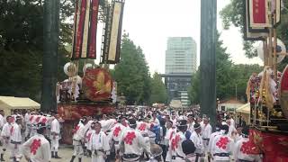 戸畑祇園大山笠2019 靖国神社150周年記念　奉納運行37