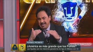 Hugo Sanchez habla de la rivalidad entre Pumas y America - Futbol Picante